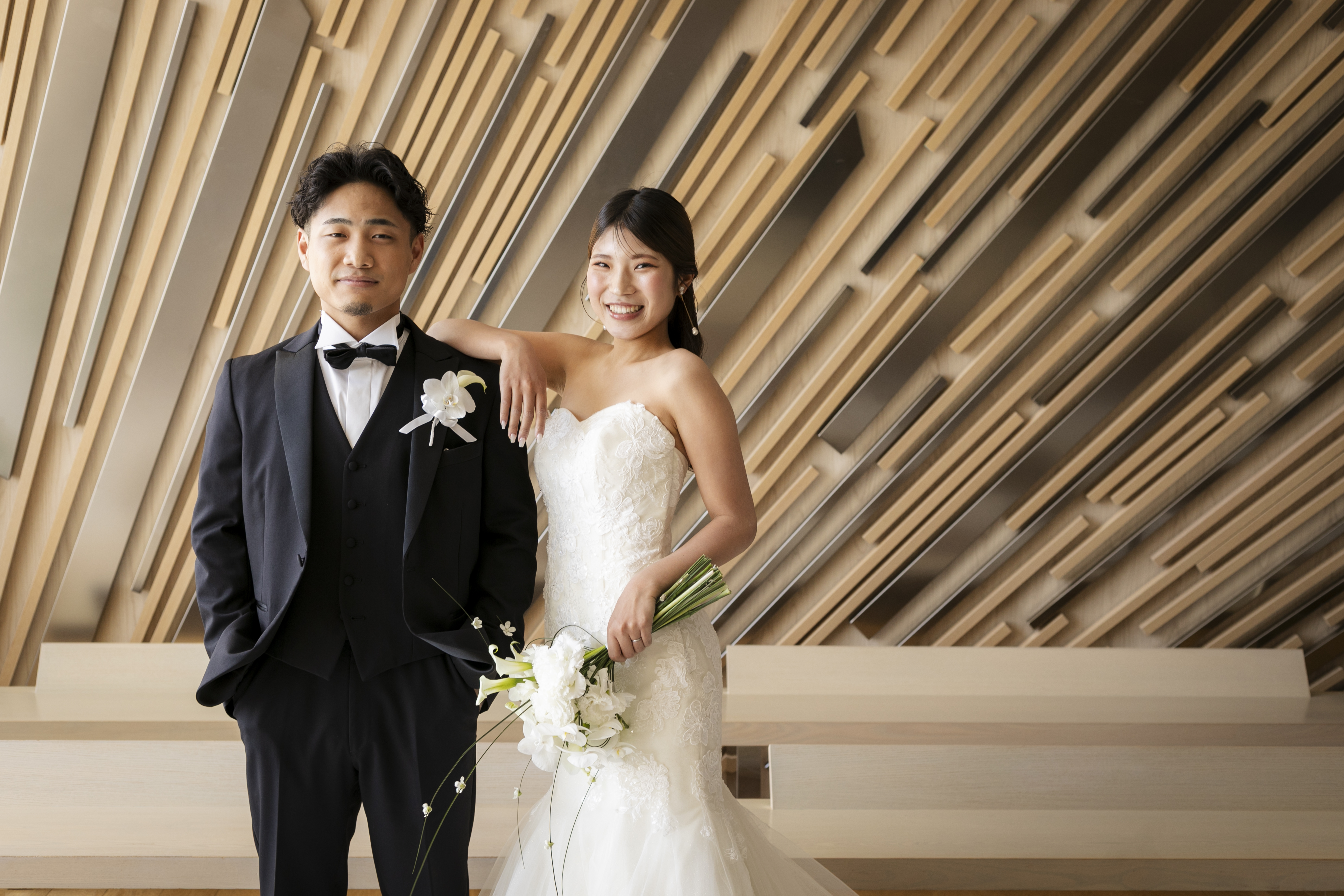 タキシード　メンズコーディネート　12‐4770　新郎　ウェディングドレス　esum エスム