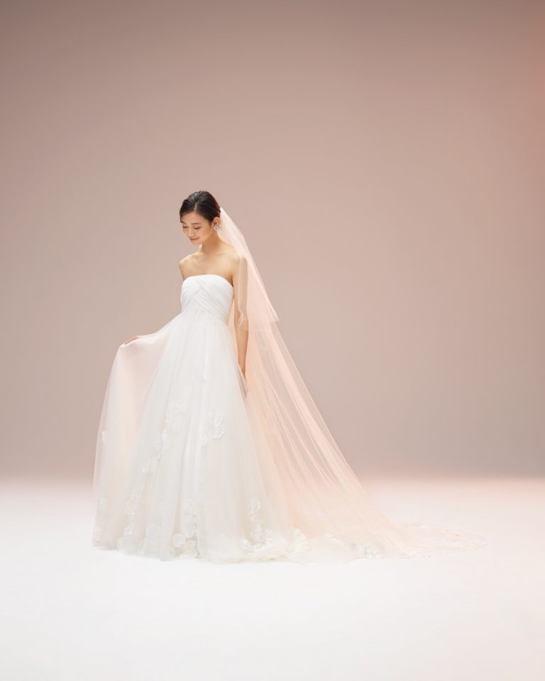 03-20860　MOLLY　レース　エンパイアライン　ウェディングドレス　weddingdress wedding dress esum エスム