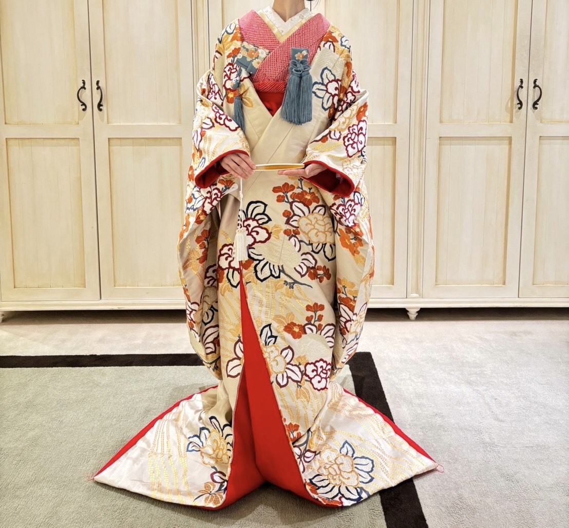 色打掛　和装コーディネート　Kimono Japanese Wedding Bride　Fiore Bianca　フィオーレビアンカ