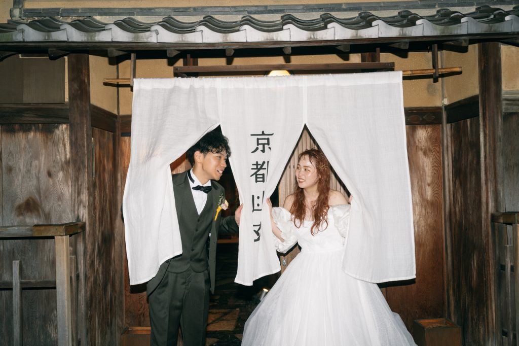 【Wedding Report ～京都祝言～】Fiore BiancaのSpecial Dressで叶えるお洒落Wedding