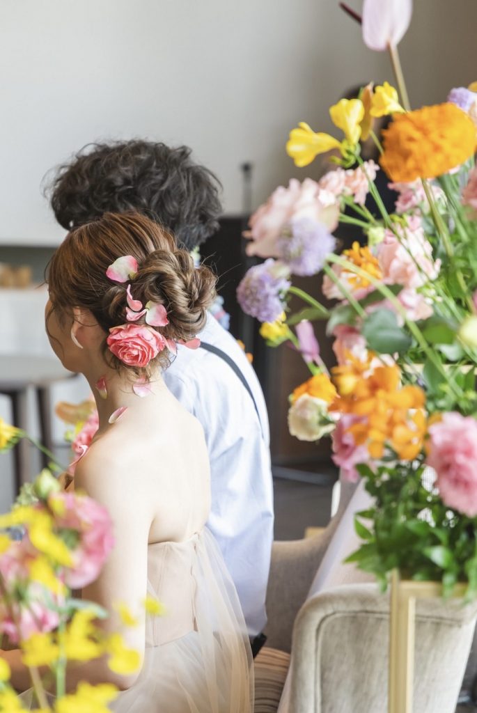 【Wedding Report】心に残り続けたウェディングドレスと、一瞬で心惹かれたカラードレス