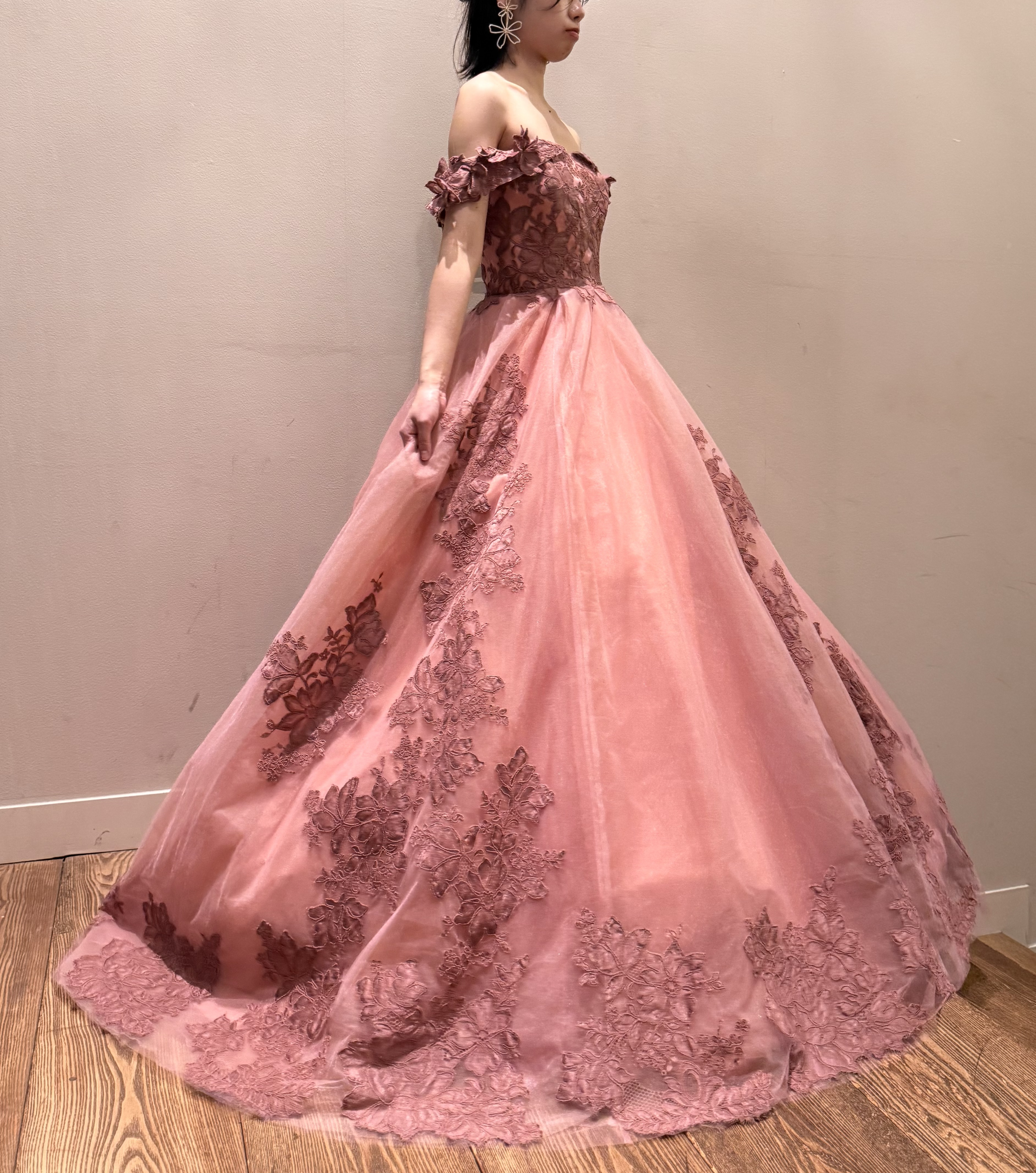 esum エスム　Theo　テオ　Fiore Bianca　カラードレス　ピンク