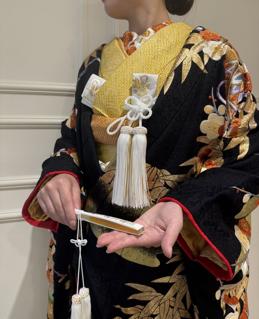 おすすめの和装のご紹介＝松竹梅～黒地の色打掛～=