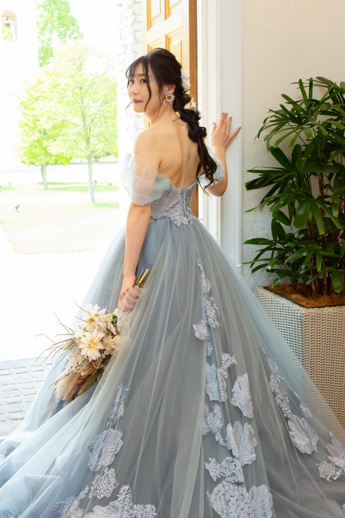 Wedding report=Fiore Bianca Original Color Dress Viola(ヴィオラ)＝