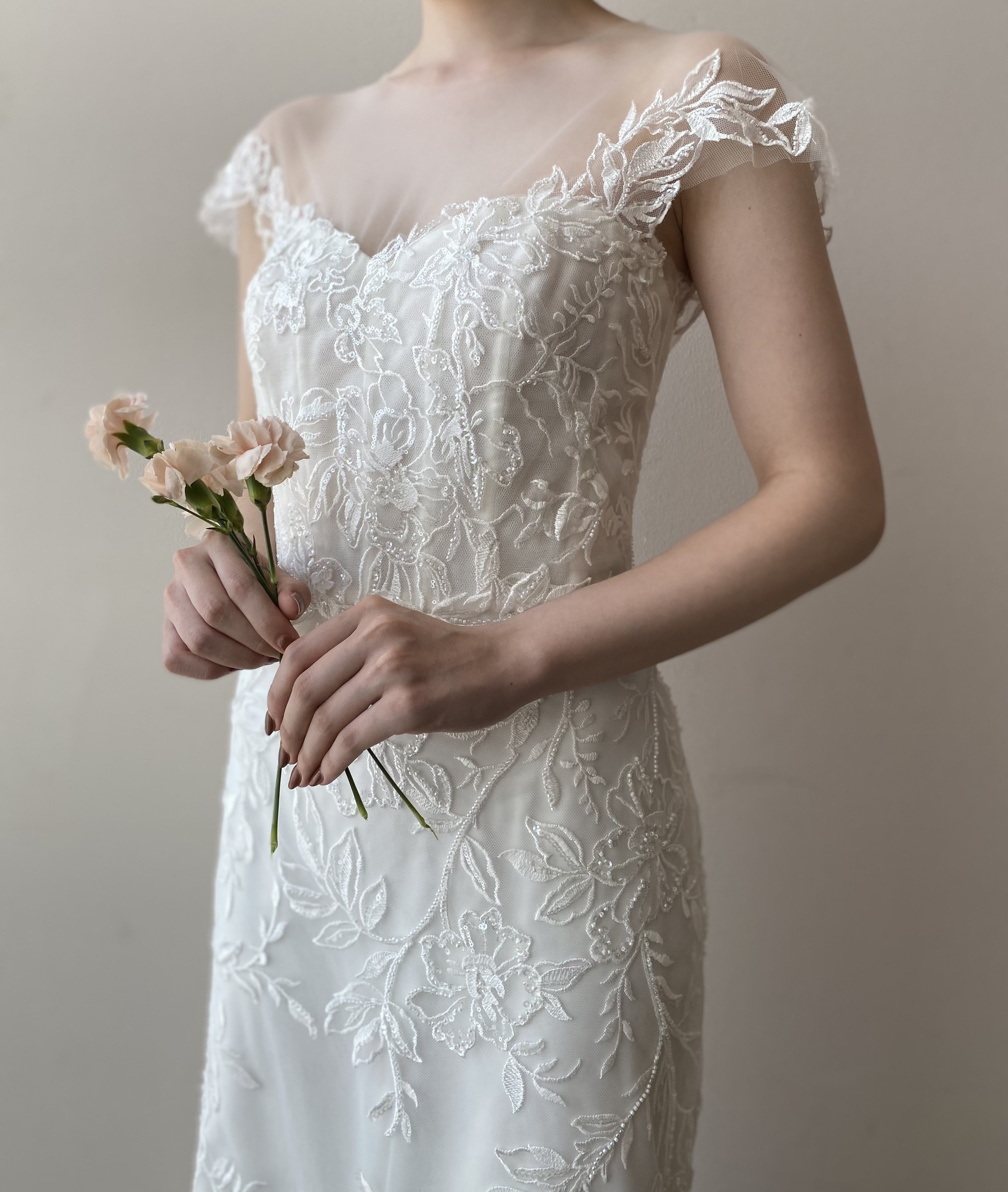 ヌーベル アムサーラ　03-20695　Nouvelle AMSALE　Wedding Dress　ウェディングドレス　2way