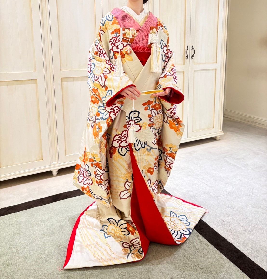 色打掛　和装コーディネート　Kimono Japanese Wedding Bride　Fiore Bianca　フィオーレビアンカ